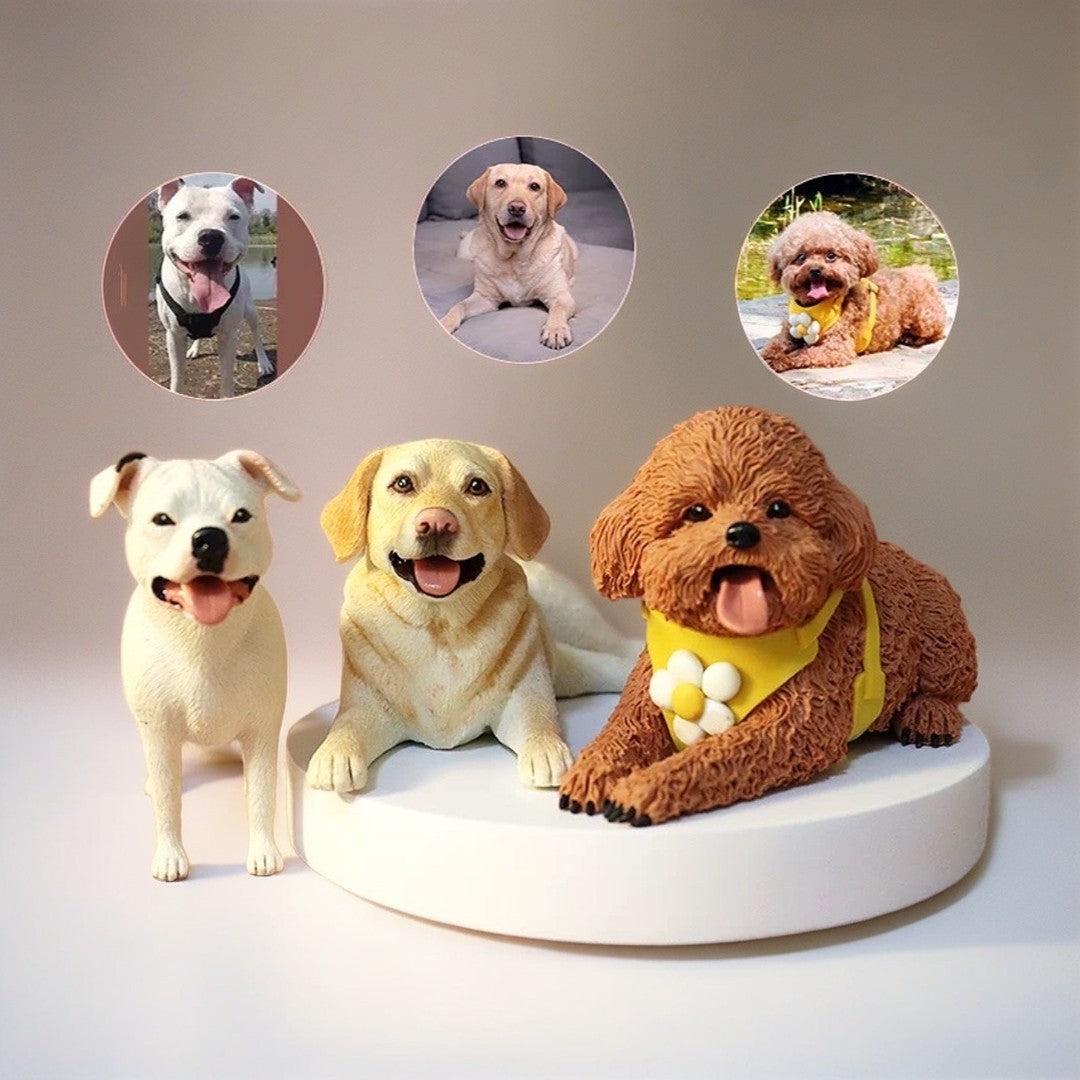 ペットフィギュアおすすめ!愛犬・愛猫を写真からリアルに再現